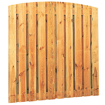 Grenen Tuinscherm 19-planks 180x180 cm, toog verticaal