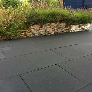 H2O Comfort Square 60x60x4 cm Black