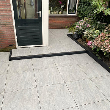 Restpartij Edam: 10 m2 Kera Twice 60x60x4,8 cm Moonstone Grey