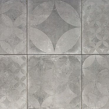 Restpartij Edam: 2,52 m2 Keramische Tegel 'TRE' Concrete Decor 60x60x3 cm Ash