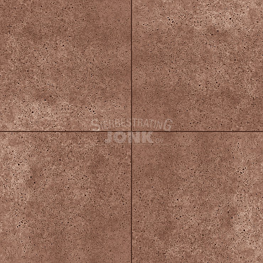 ArtiStone Tegel zonder facet 60x60x5 cm Roodbruin*