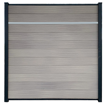 NeoFence incl. 1 decolijst Alu 180x183 cm Oak (momenteel niet voorradig)