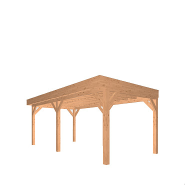 Outlet Schagen: zelf afbreken JWOODS Buitenverblijf 600x300cm, Fijnbezaagd