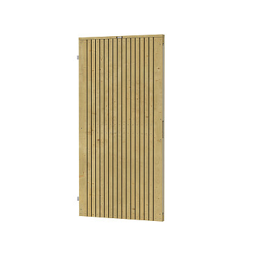 Tuindeur Elan 100 Excellent op verstelbaar stalen frame, 99x190 cm geschaafd vuren