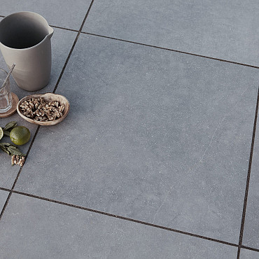 GeoCeramica 60x60x4 cm Impasto Grigio