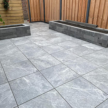 GeoCeramica 60x60x4 cm Marble Amazing Grey