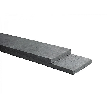 Beton Onderplaat Glad 24x3,5x184 cm, Antraciet