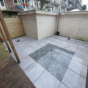 Restpartij Zwanenburg: Ca. 56 m2 CeraLuxe 60x60x3 cm Athena Grigio
