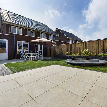 Restpartij Almere: 4.31m2 GeoCeramica 60x60x4 cm Fiordi Sand
