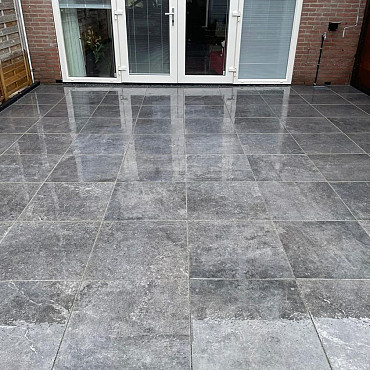 Actietegel keramiek op beton 60x60x4 cm Marble Design Night