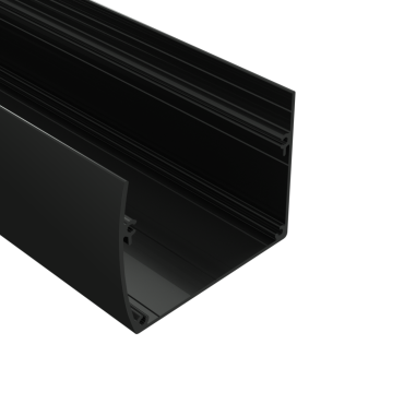 Gootset Aluminium 406 cm, RAL 9005