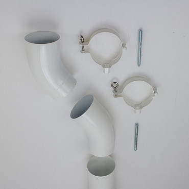 Hemelwaterset Ral 9010