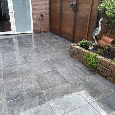 Restpartij Edam: ca.11,34 m2 Actietegel keramiek op beton 90x90x4 cm Marble Design Night