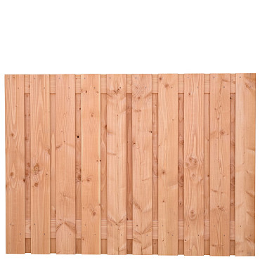 Tuinscherm Zwarte Woud geschaafd onbehandeld Douglashout 21-planks 180x130 cm