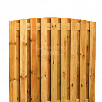 Grenen Tuinscherm 19-planks 180x180 cm, toog verticaal