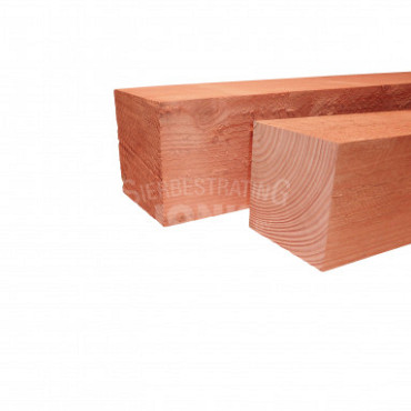 JWOODS Redwood Fijnbezaagde Ruwe Paal 15x15x500 cm, naturel