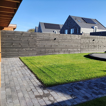 Restpartij Almere: Circa 28,5m2  Antieke trommel 21x14x7 cm antraciet