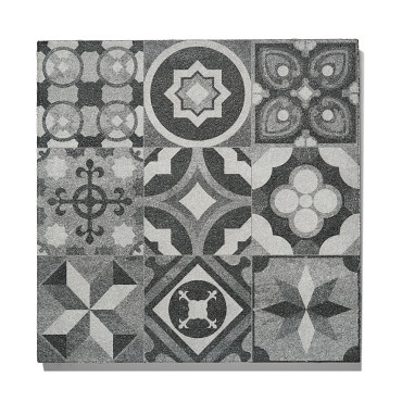 GeoProArte Mosaic 60x60x4 cm Modern Grey Deco