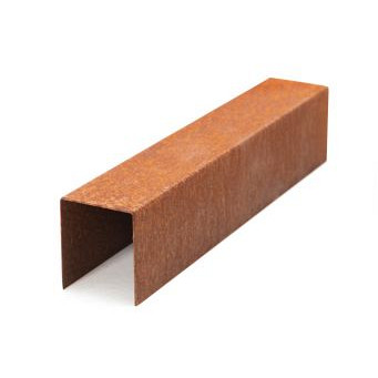 Opsluitband afdekker 5x200x6 cm Corten