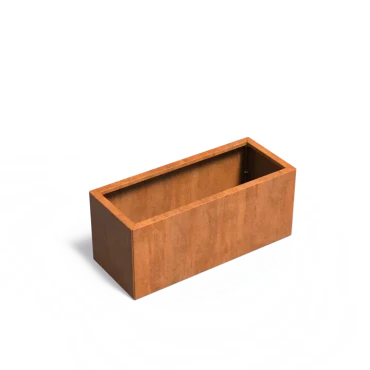 Plantenbak Carrez Connect zonder bodem Cortenstaal 120x50x50 cm
