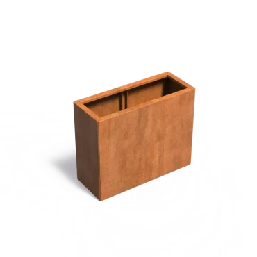 Plantenbak Carrez Connect zonder bodem Cortenstaal 100x40x80 cm