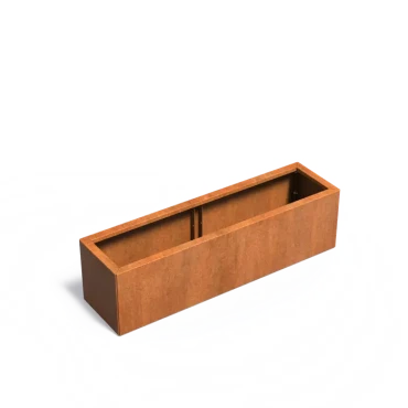 Plantenbak Carrez Connect zonder bodem Cortenstaal 150x40x40 cm