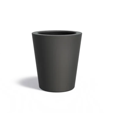 Plantenbak Conic met bodem polyester Ø89x100 cm