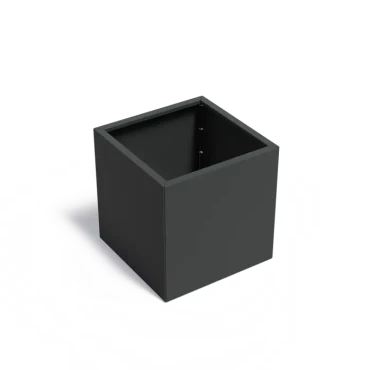 Plantenbak Carrez Connect zonder bodem gecoat staal 80x80x80 cm