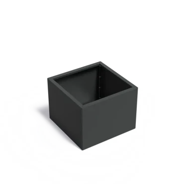 Plantenbak Carrez Connect zonder bodem gecoat staal 80x80x60 cm