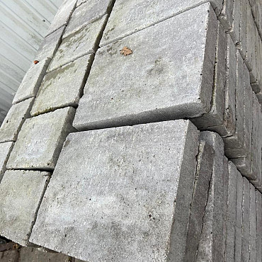 Restpartij Almere 80m2 Abbeystones  6 cm Ivory met deklaag