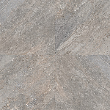 GeoCeramica Starter 75x75x4 cm Quartzstone Grey Mate