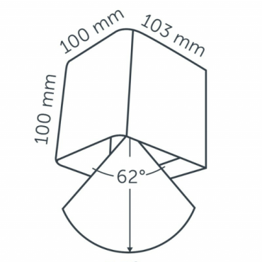 Ace Down 100-230V Corten