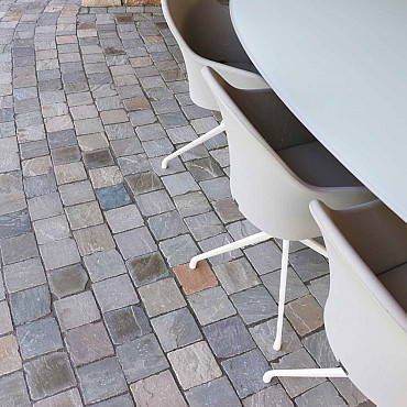 Kasseien Kandla Grey Bekapt 14x14x5-7 cm