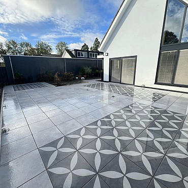 Restpartij Zwanenburg: ca. 8,5m2 GeoCeramica 60x60x4 cm Old Dutch Spring