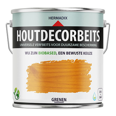 Houtdecorbeits Transparant Grenen - 2500 ml