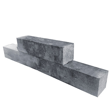 Linia Palissade 60x15x15 cm Strak Grijs/Antraciet