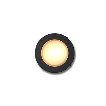 Outdoorpro+ Grondspot Beja Cirkel Zwart