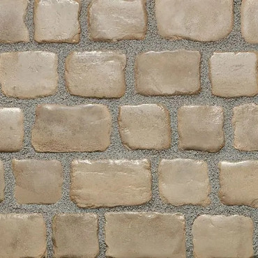 Outletpartij Zwanenburg: (72 m2) Courtstones Natural Wildverband 6 cm Foggy Taupe (per 10,93 m2 te b
