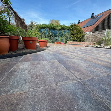 Budget Terrastegel 60x60x4 cm Omber