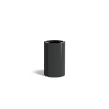 Plantenbak Circum met bodem aluminium Ø50x80 cm