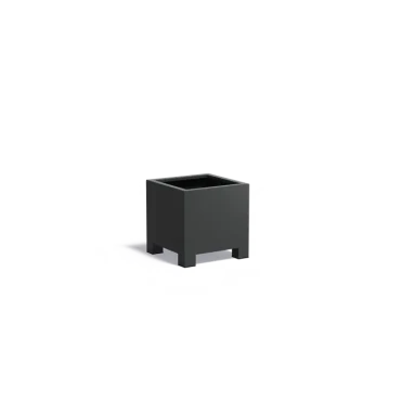 Plantenbak Carrez met poten aluminium 60x60x60 cm