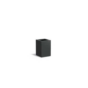 Plantenbak Carrez met bodem aluminium 40x40x60 cm