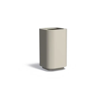 Plantenbak Rohin aluminium 70x70x120 cm