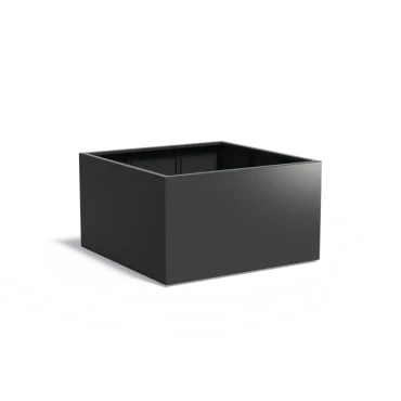 Plantenbak Carrez met bodem aluminium 140x140x80 cm