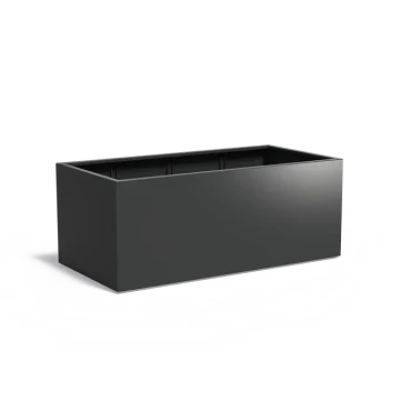 Plantenbak Carrez met bodem aluminium 200x100x80 cm