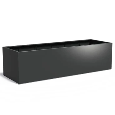 Plantenbak Carrez met bodem aluminium 300x100x80 cm