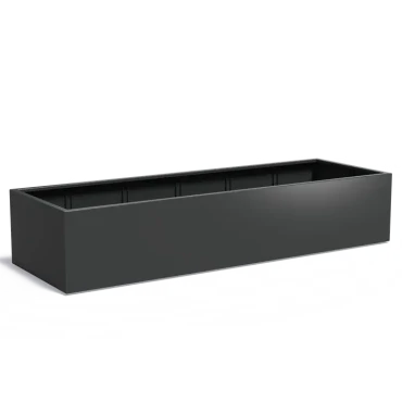 Plantenbak Carrez met bodem aluminium 300x100x60 cm