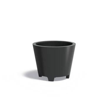 Plantenbak Conic met poten aluminium Ø100x80 cm