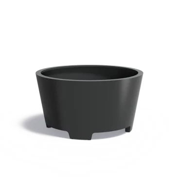 Plantenbak Conic met poten aluminium Ø150x80 cm