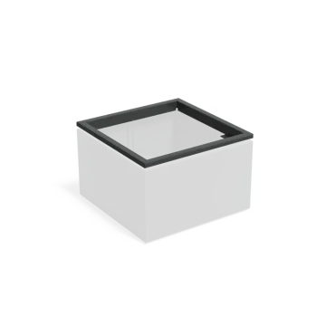 Carrez in-lite Ready aluminium opzetrand voor verlichtng 100x100x9,1 cm